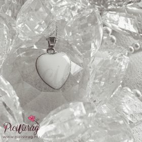 Szívszó medál anyatejjel