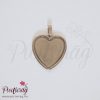Szívdobbanás medál anyatejjel