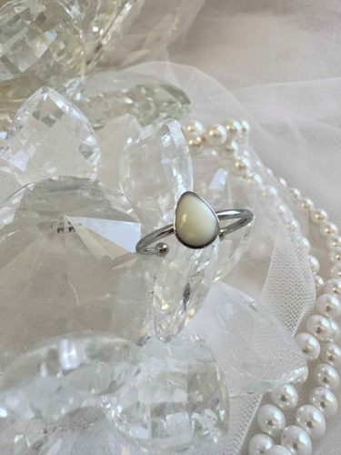 Lélekcsillám gyűrű anyatejjel