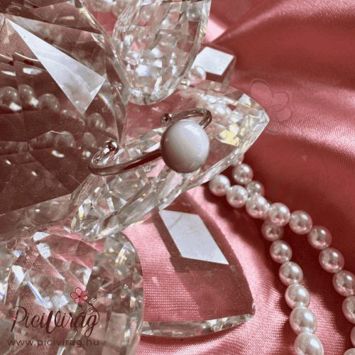 Lélekcsillám gyűrű anyatejjel