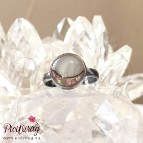 Teljesség nemesacél gyűrű hajjal