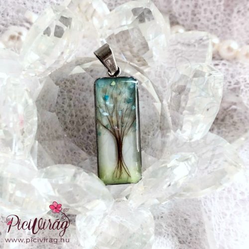 Lélekablak medál hajjal