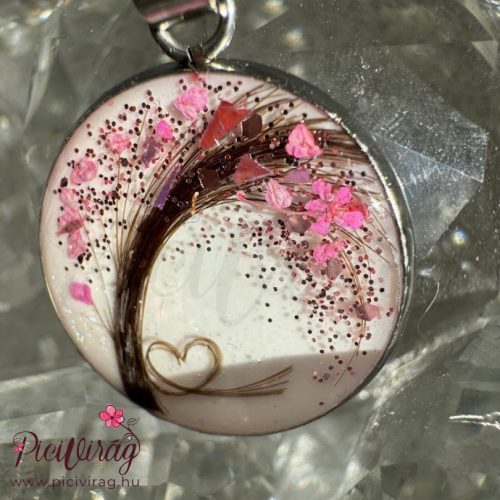 Álomkör medál hajjal (20 mm)