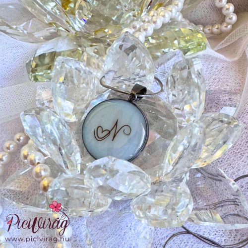 Álomkör medál hajjal (20 mm)