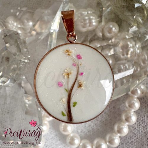 Álomkör medál hajjal (20 mm)