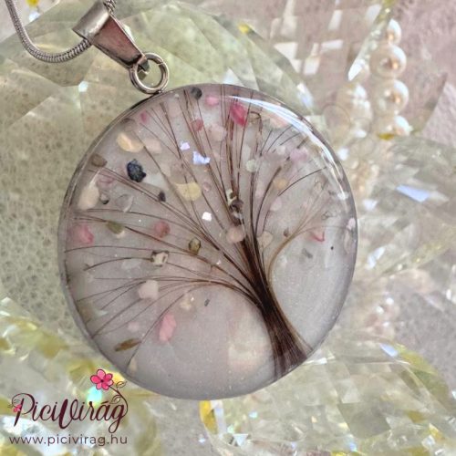 Álomkör medál hajjal (30 mm)