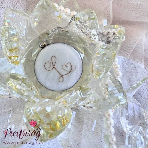 Álomkör medál hajjal (30 mm)