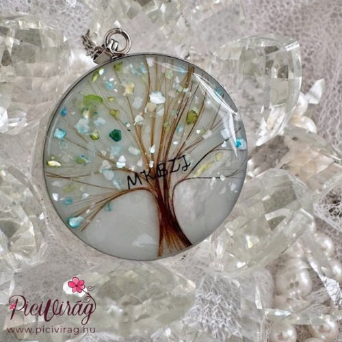 Álomkör medál hajjal (30 mm)