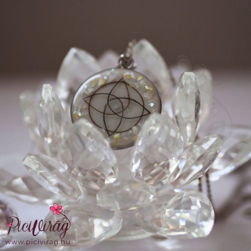 Álomkör medál hajjal (30 mm)