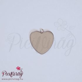 Szívfény medál hajjal